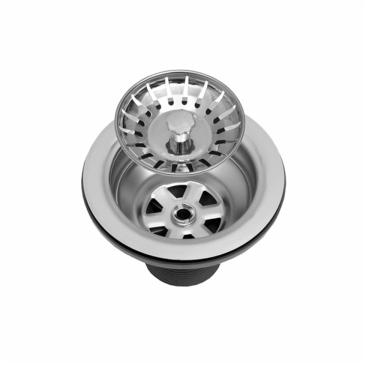 Imagem de Valvula Inox para Pia 4.1/2 - Ghelplus