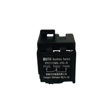 Imagem de Contato Auxiliar P/ Disjuntor CM5-250HU LEFT FFC1/CM5-250R – Changshu Changshu