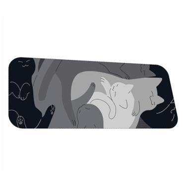 Imagem de Mouse Pad Gamer Gatinho chinês 90x40 gato cute mousepad extra grande