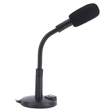 Imagem de Microfone, microfone para PC, microfone com fio, captador direcional de 360 graus, alta sensibilidade, voz clara, computador, computador, microfone (3,5 mm)