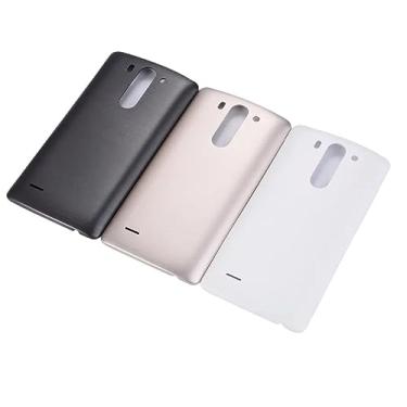 Imagem de SHOWGOOD Capa para LG G3 S/G3 Beat/G3 Vigor Housing Cover Capa de porta traseira com substituição NFC (branca)