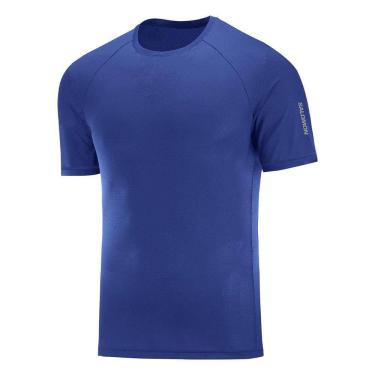 Imagem de Camiseta Salomon Predict SS Tee Masculina Azul