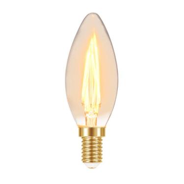 Imagem de Lâmpada Led Filamento Vela B35 Âmbar E14 Taschibra 110V