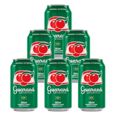 Imagem de Refrigerante Guaraná Antarctica Lata 350ml 6 Unidades