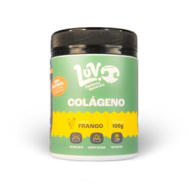 Imagem de Tempero Caldo de Ossos de Frango 100g Cães e Gatos Luv Petiscos Naturais