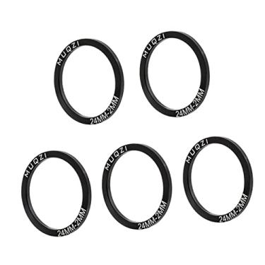 Imagem de shamjina 5 peças MTB bike suporte inferior junta arruela de espaçador para mountain bikes de, 24MM T2MM
