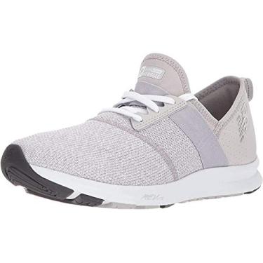 Imagem de Tênis Feminino FuelCore Nergize V1 New Balance, Overcast/White/Heather, 6