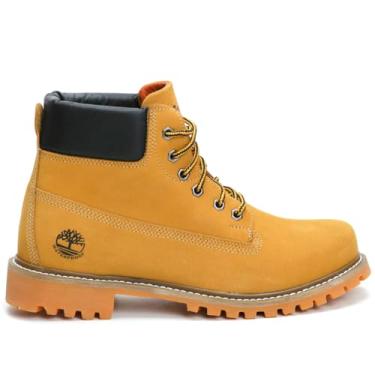 Imagem de Bota impermeável Timberland Inch 6 Masculino Waterproof, Couro hidrofugado (Amarelo, BR, Adulto, Numérico, 39)