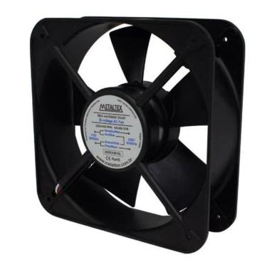 Imagem de Cooler Ventilador 200X200X60 220V 20060C2Hbl Metaltex