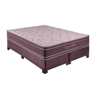 Imagem de Conjunto Cama Box Queen Molas Kappesberg Inverno e Verão - 158x198