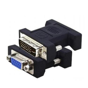 Imagem de Adaptador Dvi Macho Para Vga Fêmea Cabo Conversor - Alex Imports Mt