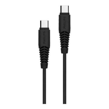 Imagem de Cabo Tipo Usb-C Para Usb-C 1,2 Metros Cor Preto - Philips