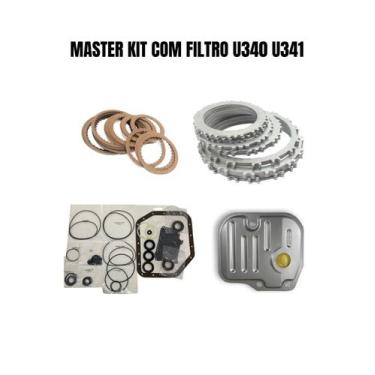 Imagem de Master kit com filtro do câmbio automático u340 u341 - TRANSNATION