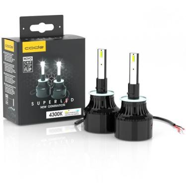 Imagem de Lampada Super Led H1 4300K 6400 Lumens Code New Generation - TechoOne