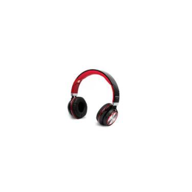 Imagem de Fone ouvido super bass jogo hiper musica chat c/ microfone hm-750mv pr