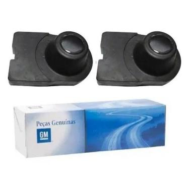 Imagem de 02 Calços Batentes Borracha Quadro Opala 4 Ou 6c Original Gm