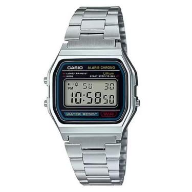 Imagem de Relógio Casio Vintage Digital Prata A158WA-1DF , Prata