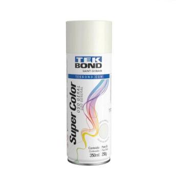 Imagem de Tinta Spray Uso Geral Branco Brilhante 350Ml 250G - Tekbond