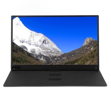 Imagem de Monitor Portátil, Tela de Computador HDMI 16:9 de 16,1 Polegadas 2,5K 2560x1440P Taxa de Atualização 144Hz Monitor de Laptop Tela de Jogos de Computador,Monitor Externo para Laptop