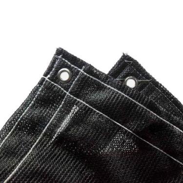 Imagem de Tela sombreamento preta 80% com acabamento - 4x6 - Solpack