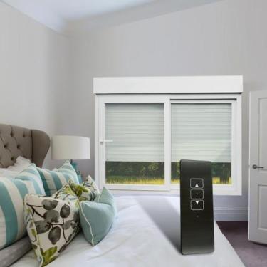 Imagem de Janela de PVC Integrada 120x200cm 2 Folhas com Vidro Liso e Cremonna c