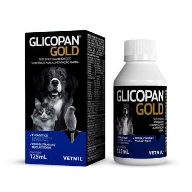 Imagem de Glicopan Gold Suplemento de Vitaminas para Pets Vetnil - NoBrand