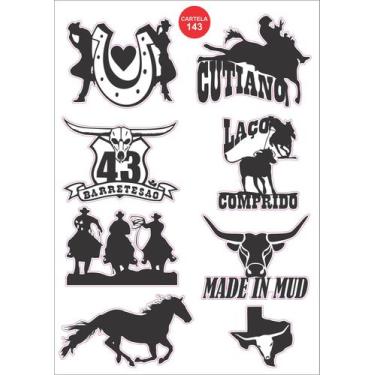 Imagem de Cartela de Adesivos (143) Cutianos - Laços Cumprido - Made in Mud - Ar