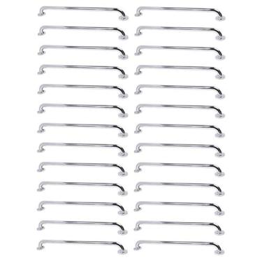 Imagem de Alça de Apoio Inox Barra 80cm Kit 26 Unidades Cadeirante Idoso Acessib