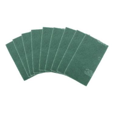 Imagem de Kit 10 Folha Manta Abrasiva P/Pós Obra Limpeza Scotch Brite