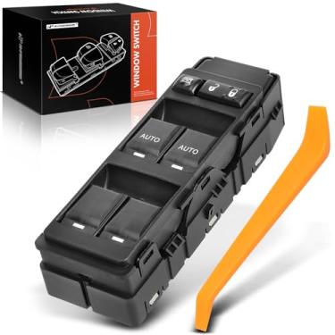 Imagem de A-Premium Interruptor elétrico de janela compatível com Chrysler 200 300 Aspen Sebring e Dodge Avenger Charger Durango Magnum e Jeep Commander Grand Cherokee, dianteiro esquerdo do motorista,
