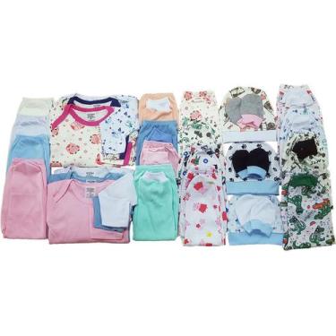 Imagem de Kit 22 Pçs Maternidade Roupa De Bebê Menina E Menino - Batutinhas Baby