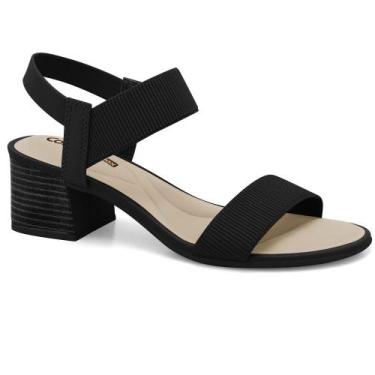 Imagem de Sandalia ramarim ref 2456401 feminino, 36, Preto