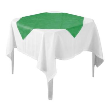 Imagem de Toalha de Mesa Liso Tons Variados Tnt 70cm x 70cm - 5 Unidades - Extra