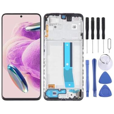 Imagem de Substituição da tela móvel Para Xiaomi Redmi Note 12S OLED MATERIAL Digitalizador LCD Digitalizador completo com quadro Ecrã LCD