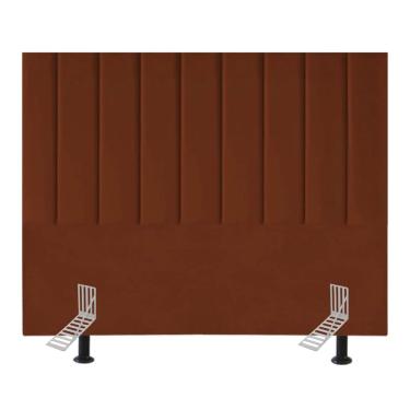 Imagem de Cabeceira Cama Casal Queen Size 160 cm Eloá Veludo E Frame