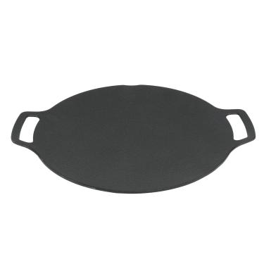 Imagem de Panela de Grelha Coreana Antiaderente, Fogão a Gás Com Revestimento de 6 Camadas, Alça Dupla Redonda para Churrasco, Acampamento Ao Ar Livre (29cm)
