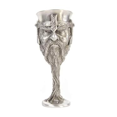 Imagem de Royal Selangor Escultores acabados à mão Dream Lord of the Rings Coleção Pewter Gimli Cálice