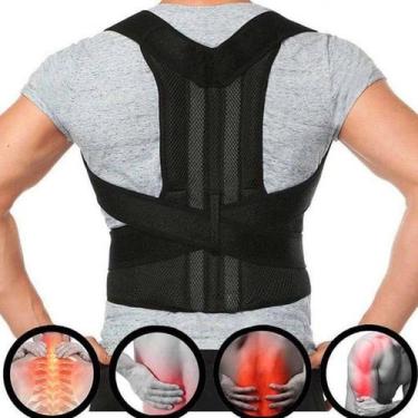 Imagem de Cinta Colete Corretor Postura Coluna Lombar - MR Vendas, P