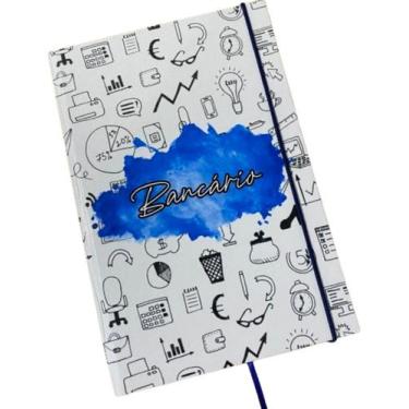 Imagem de Caderno Sketchbook Grande - Capa Profissões Bancário - 21x14cm - Serv 