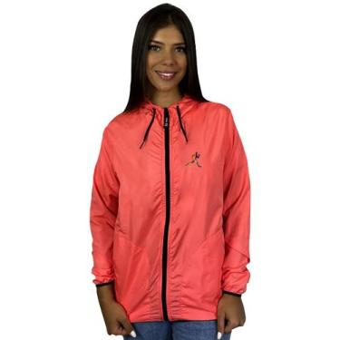 Imagem de Jaqueta Corta Vento Feminina WSS Run Colors - WSS Brasil, Rosa, P