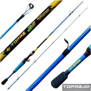 Imagem de Vara Albatroz Para Carretilha Azul Topaz 1,80mt 6-12lb 2 Partes