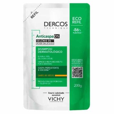Imagem de Vichy Dercos Shampoo Anticaspa DS - Cabelos Secos Refil, 200g