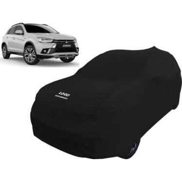 Imagem de Capa Protetora De Tecido Carro Mitsubishi Asx - Mz, Preta
