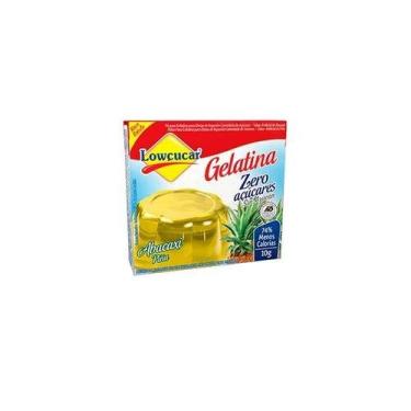 Imagem de Gelatina Abacaxi Zero Açucares Lowçúcar 10g - Lowçucar