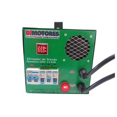 Imagem de Autotransformador Elevador de Tensão 3.2 kva Monofásico 220v - Dimotor