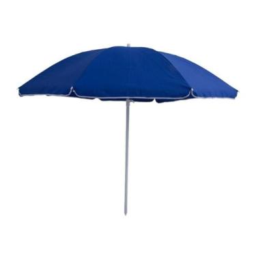 Imagem de Guarda-sol de praia Caribe com proteção UV50+ 200cm Azul 354200 Nautik