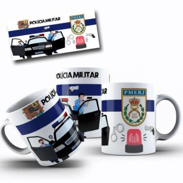 Imagem de Caneca de Porcelana Branca Personalizada Coleção Militar - Estampa Sub