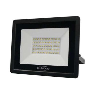 Imagem de Refletor Led Tech Ip65 50W 3.000K Preto Bivolt Blumenau - Blumenau Ilu
