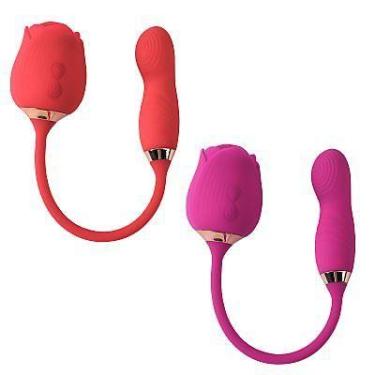 Imagem de Vibrador Feminino Estimulador Para Ponto G e Clitóris Função Dedilhar 