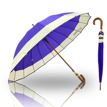 Imagem de Guarda Chuva Portaria Grande Automático 16 Hastes Reforçado  2070 - FP